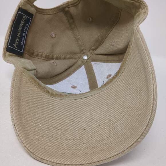 Zuka The Tribal Brand Juice Slideback Baseball Cap Beige One Size Att Headwear - Picture 7 of 9